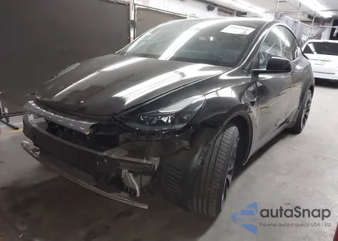 2022 Tesla Model Y Performance Dual Motor All-Wheel Drive из США, поврежденный, VIN 7SAYGDEF1NF411342